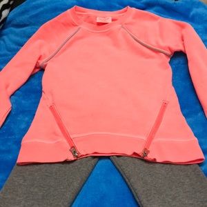 Girls Sweatsuit shirt and jersey leggings